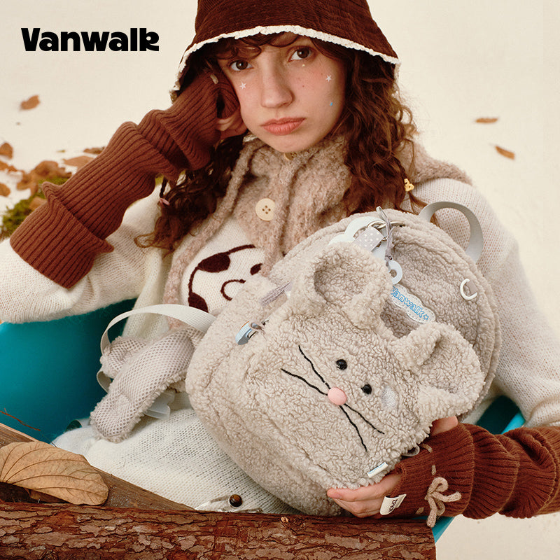VANWALK กระเป๋าเป้สำหรับนักเรียนดีไซน์น่ารัก Lovely Note รุ่น v2904
