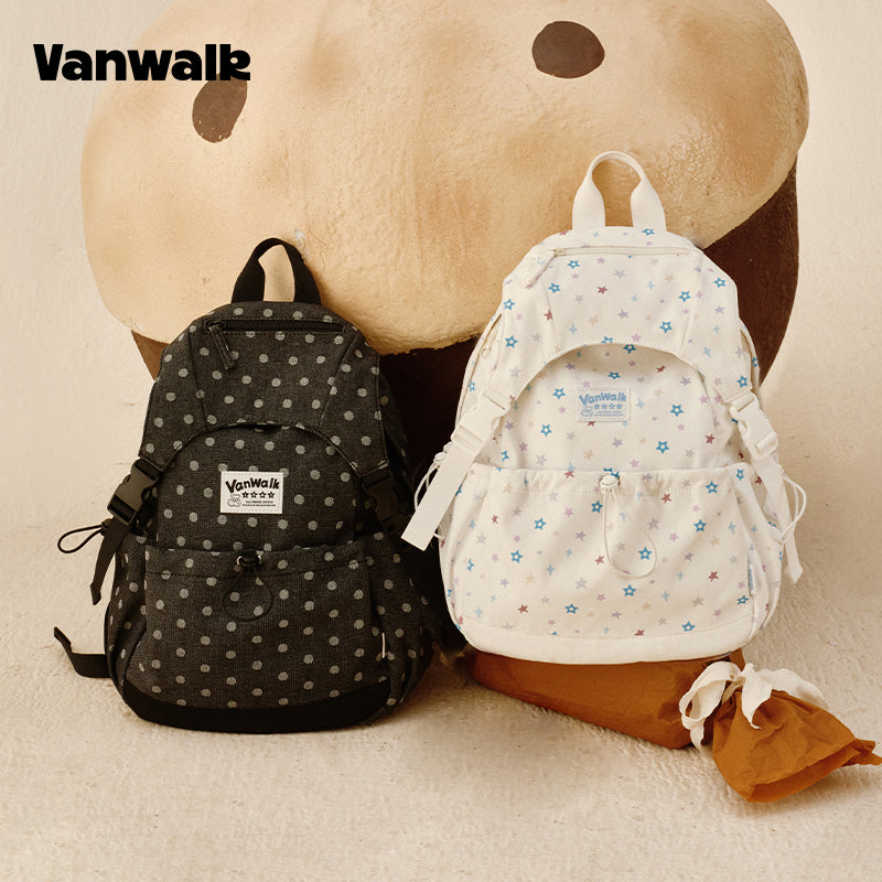 VANWALK กระเป๋าเป้สำหรับนักเรียนดีไซน์น่ารัก Lovely Note รุ่น v2904