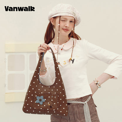 VANWALK Planner House Double-Sided Tote Bag/Shoulder Bag v3026