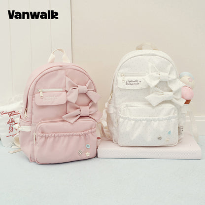 กระเป๋าเป้สะพายหลังชุดบ้านสมุดบันทึกทำมือแสนรัก vanwalk รุ่น v3031