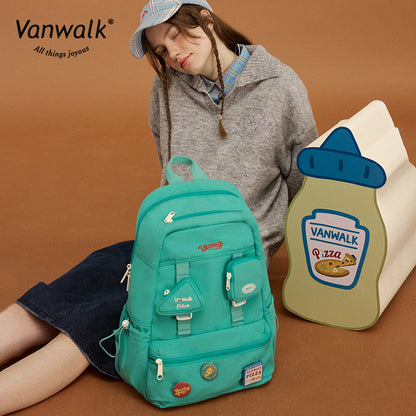 Vanwalk กระเป๋าเป้พิซซ่าน้ำหนักเบา V2855