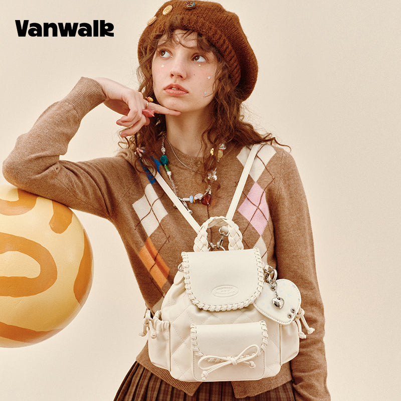 حقيبة ظهر لطيفة بتصميم جميل للطلاب VANWALK v2904