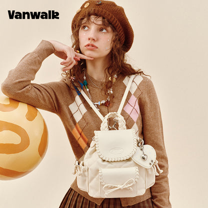 حقيبة ظهر لطيفة بتصميم جميل للطلاب VANWALK v2904