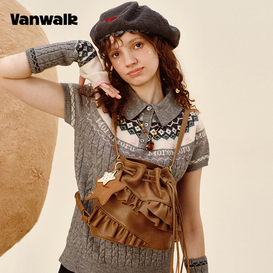 حقائب الكتف الأصلية من سلسلة VANWALK Pingu موديل V2983