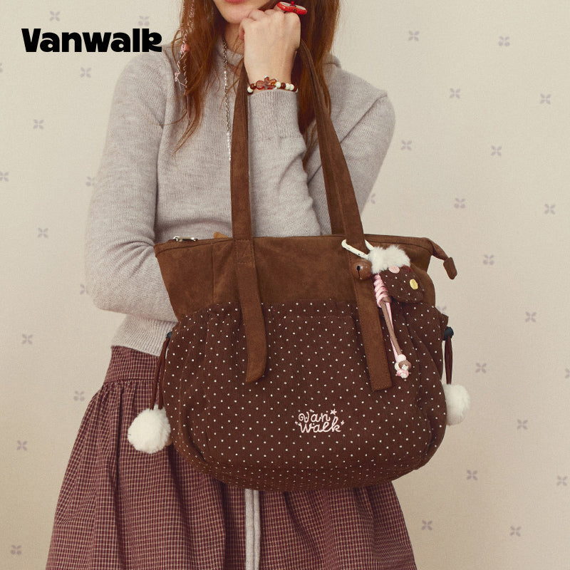 VANWALK Christmas Collection Large Capacity Shoulder Bag v3002