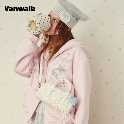 VANWALK กระเป๋าสะพายไหล่ดีไซน์น่ารัก ความจุใหญ่ รุ่น v3005