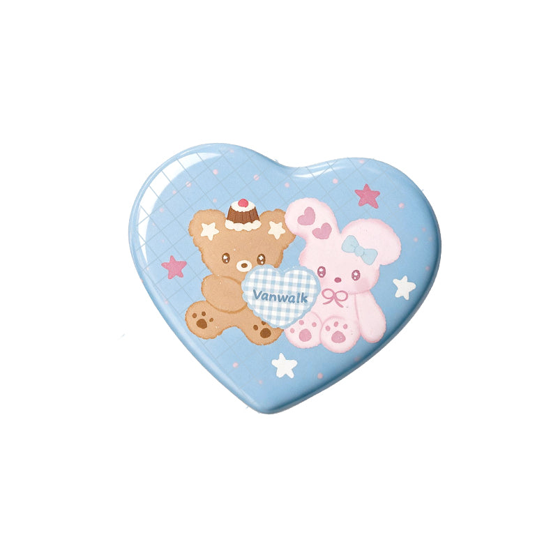 Vanwalk Serye Cocoapie Cute na Plush Charm at Badge K730