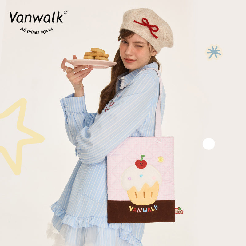 Vanwalk กระเป๋าสะพายไหล่ดีไซน์น่ารัก ซีรีส์คริสต์มาส VS32