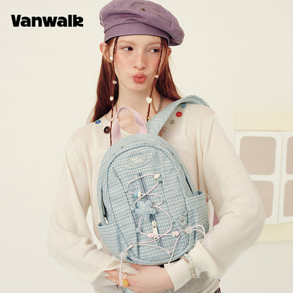 กระเป๋าเป้ขนาดเล็กน้ำหนักเบา VANWALK Planner House รุ่น v3030