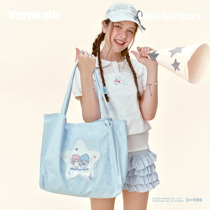 VANWALK Cute Design Sanrio Little Twin Stars Shoulder & Tote Bags V3075