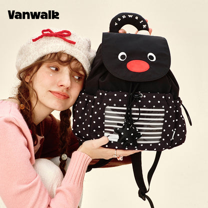 VANWALK กระเป๋าเป้สำหรับนักเรียนดีไซน์น่ารัก Lovely Note รุ่น v2904