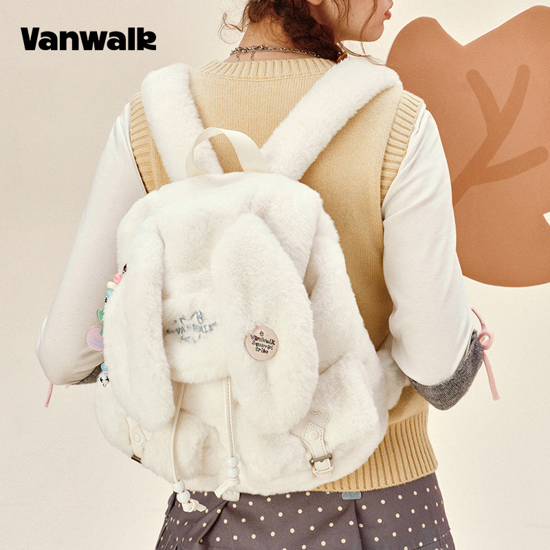 VANWALK กระเป๋าเป้สำหรับนักเรียนดีไซน์น่ารัก Lovely Note รุ่น v2904