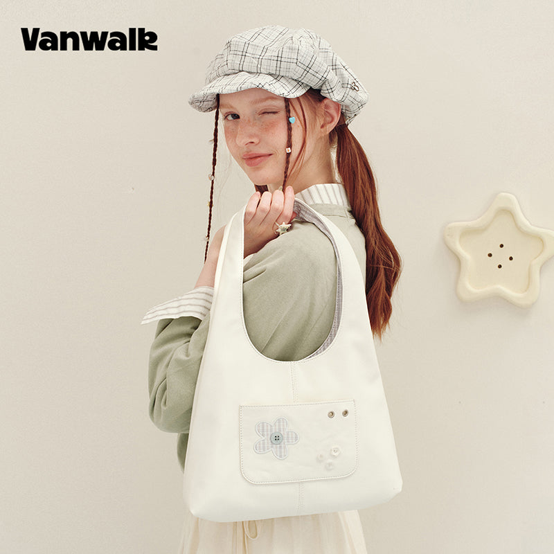 VANWALK Planner House Double-Sided Tote Bag/Shoulder Bag v3026