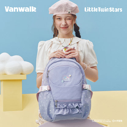 VANWALK Little Twin Stars Sanrio Collaboration Backpack V3073