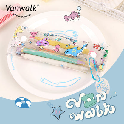 Vanwalk lucu Bubble Island Spectacle case K528