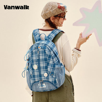 VANWALK กระเป๋าเป้สำหรับนักเรียนดีไซน์น่ารัก Lovely Note รุ่น v2904