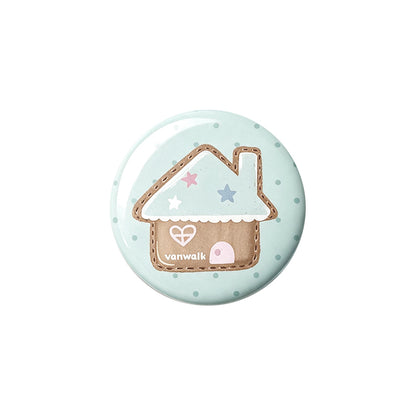 Vanwalk Serye Cocoapie Cute na Plush Charm at Badge K730