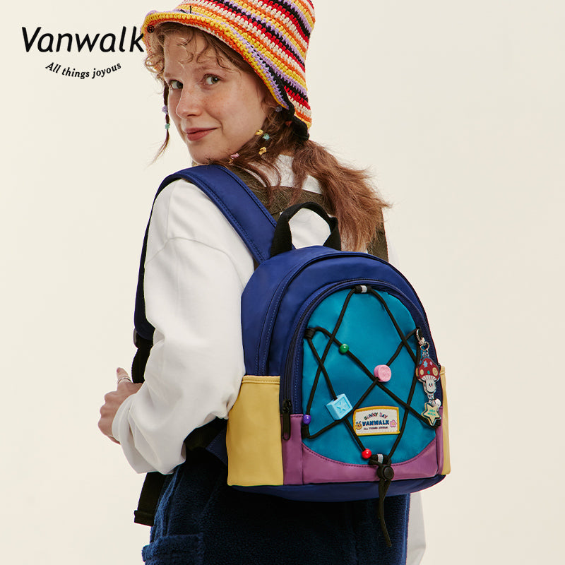 Vanwalk 時尚小花園後背包 V2750