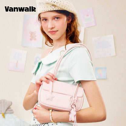 VANWALK COCOA PIE 系列原创设计单肩包 V3087