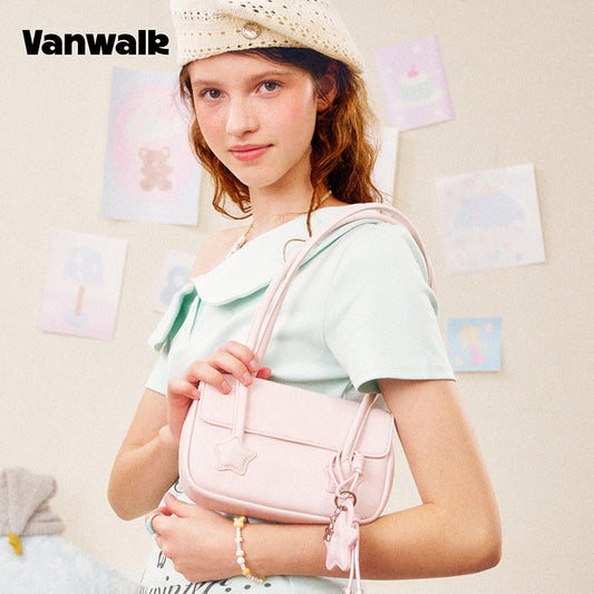 VANWALK COCOA PIE Series Original Design Shoulder Bag V3087