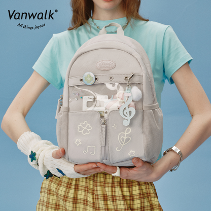 Vanwalk กระเป๋าเป้ Happy Band หลายช่อง V2901