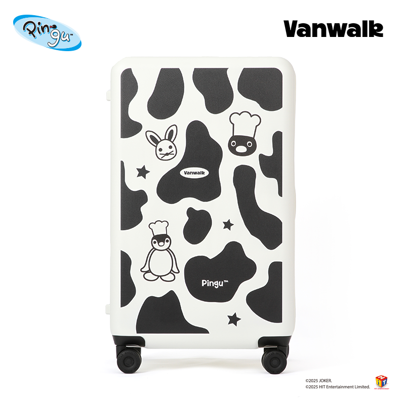 Vanwalk Large capacity Pingu Collaboration Serie suitcase B1010