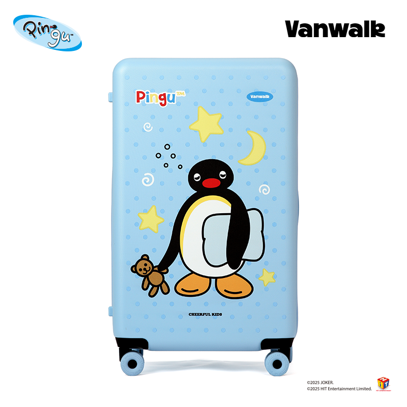 Vanwalk Large capacity Pingu Collaboration Serie suitcase B1010