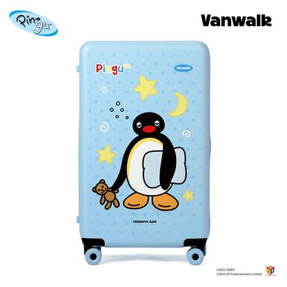 Vanwalk Large capacity Pingu Collaboration Serie suitcase B1010
