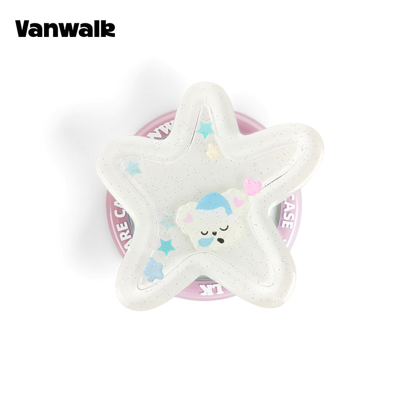 ที่วางโทรศัพท์มือถือบนโต๊ะดีไซน์การ์ตูนคาวาอี้ต้นฉบับจากซีรีส์ VANWALK Gulugulu รุ่น K702/K613