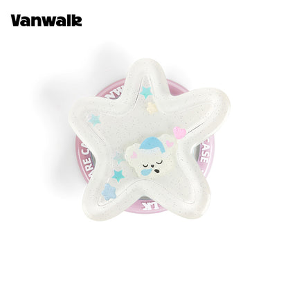 ที่วางโทรศัพท์มือถือบนโต๊ะดีไซน์การ์ตูนคาวาอี้ต้นฉบับจากซีรีส์ VANWALK Gulugulu รุ่น K702/K613