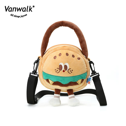 Vanwalk  Water-Resistant  Bread House  Crossbody Bag V2530