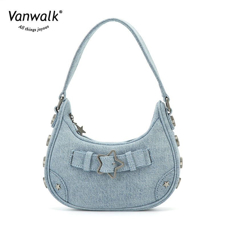 Vanwalk กระเป๋าสะพายไหล่กันน้ำ Space Rabbi V2573