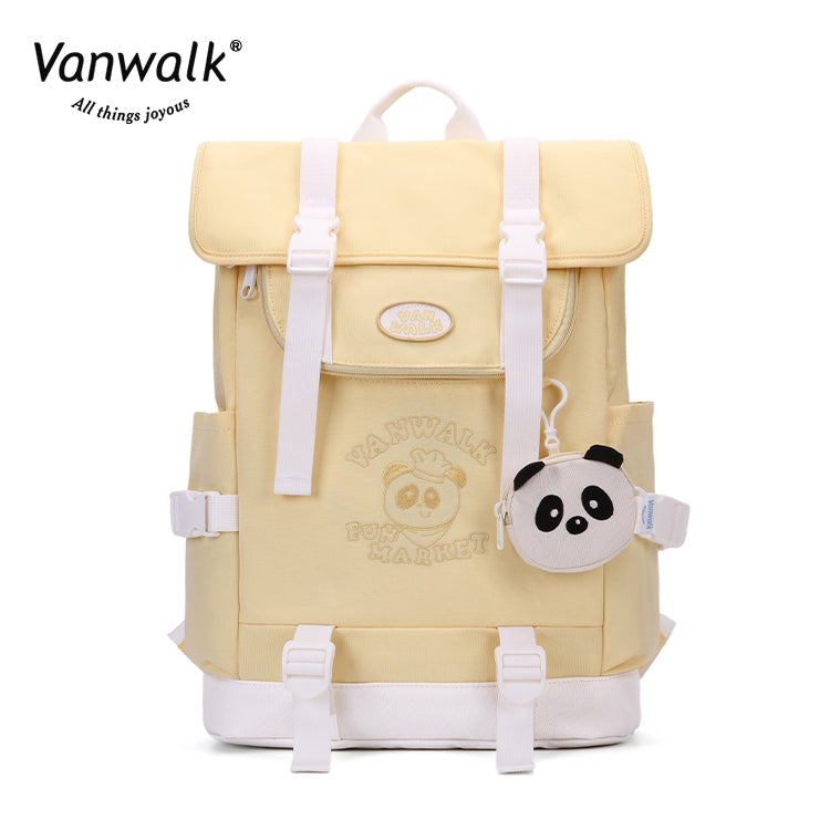 Vanwalk حقيبة ظهر مقاومة للماء FUN MARKET V2793
