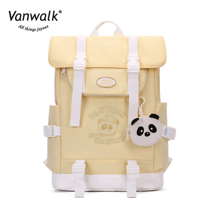 Vanwalk حقيبة ظهر مقاومة للماء FUN MARKET V2793