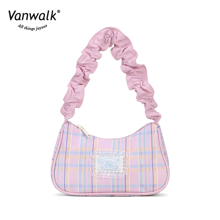 Vanwalk กระเป๋าสะพายไหล่สไตล์หรู V2815