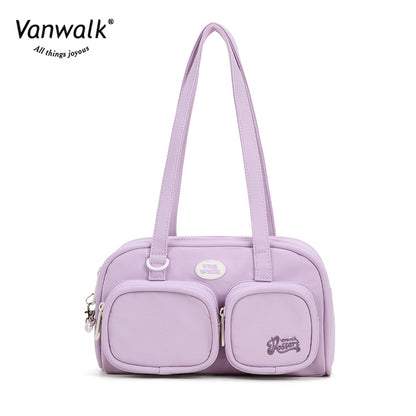 Vanwalk กระเป๋าสะพายไหล่เกาะฟองน้ำ น้ำหนักเบา V2833