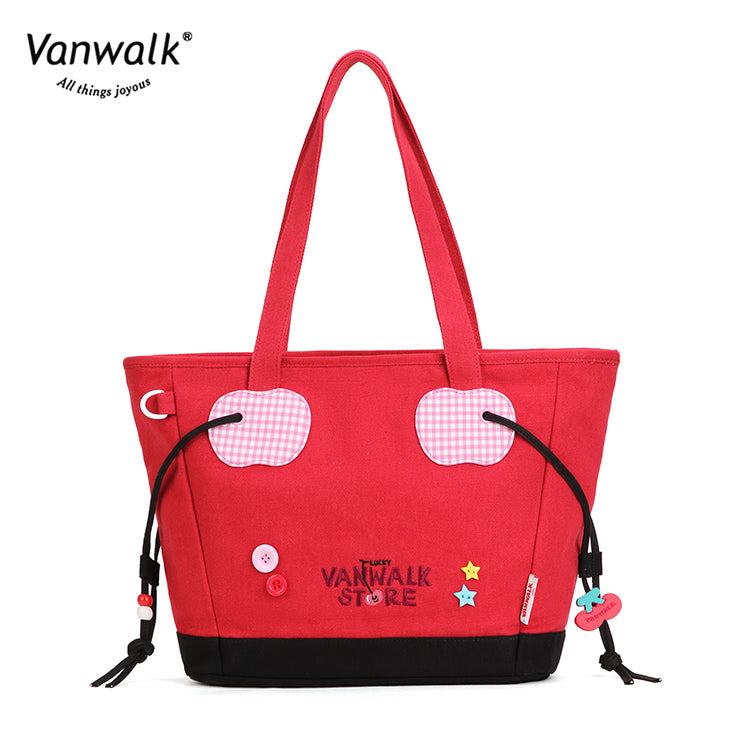Vanwalk กระเป๋าสะพายไหล่คริสต์มาสกันน้ำ V2868