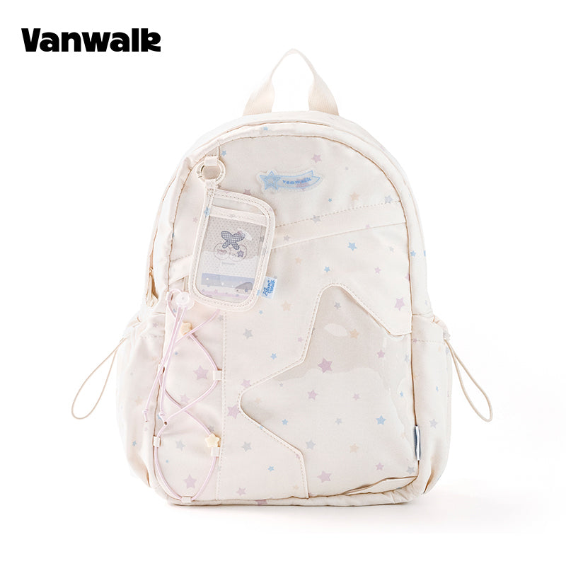 กระเป๋าเป้สะพายหลังชุดบ้านสมุดบันทึกทำมือแสนรัก vanwalk รุ่น v3029