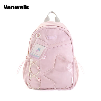 กระเป๋าเป้สะพายหลังชุดบ้านสมุดบันทึกทำมือแสนรัก vanwalk รุ่น v3029