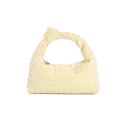 Vanwalk Woven-Texture Knot Embossed Leathe Handbag V3081