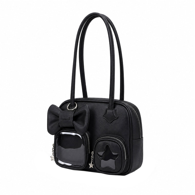 حقائب كتف أصلية من سلسلة VANWALK Multi-Pockets COCOA PIE، الطراز V3086
