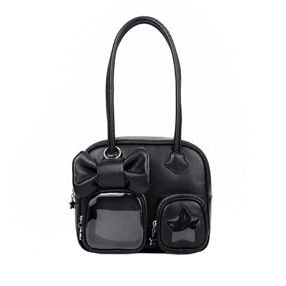 حقائب كتف أصلية من سلسلة VANWALK Multi-Pockets COCOA PIE، الطراز V3086