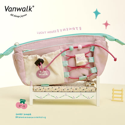 Vanwalk กระเป๋าดินสอ Lucky House ดีไซน์น่ารัก K433
