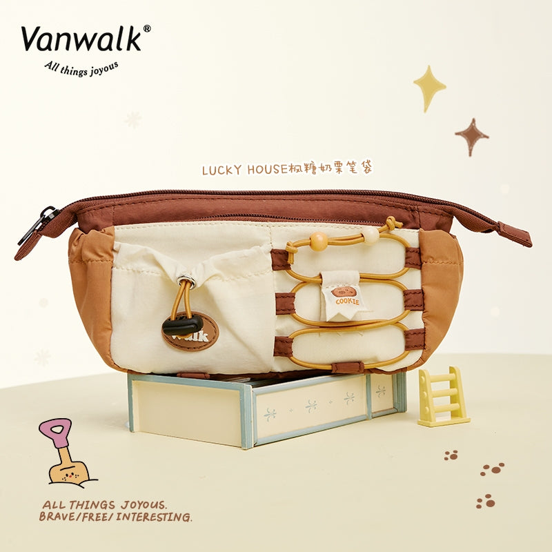 Vanwalk กระเป๋าดินสอ Lucky House ดีไซน์น่ารัก K433