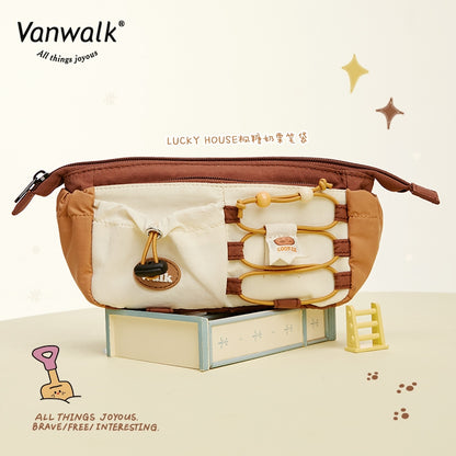 Vanwalk กระเป๋าดินสอ Lucky House ดีไซน์น่ารัก K433