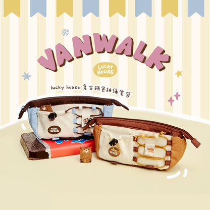 Vanwalk กระเป๋าดินสอ Lucky House ดีไซน์น่ารัก K433