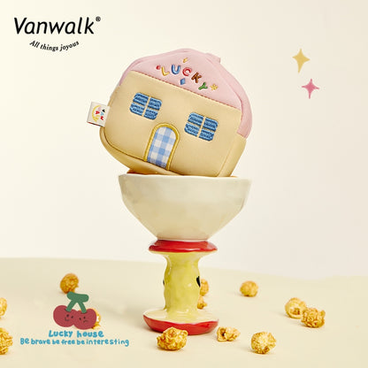 Vanwalk กระเป๋าใส่เหรียญ Lucky House ดีไซน์น่ารัก K435