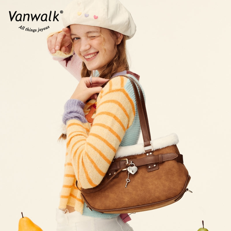 Vanwalk กระเป๋าสะพายไหล่สำหรับฟาร์มกันน้ำ V2847