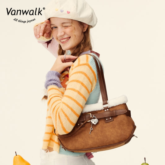 Vanwalk กระเป๋าสะพายไหล่สำหรับฟาร์มกันน้ำ V2847