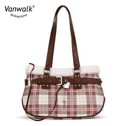 Vanwalk กระเป๋าสะพายไหล่สำหรับฟาร์มกันน้ำ V2847